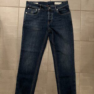 Brunello Cucinelli Mens Denim. Traditional Fit. IT 46